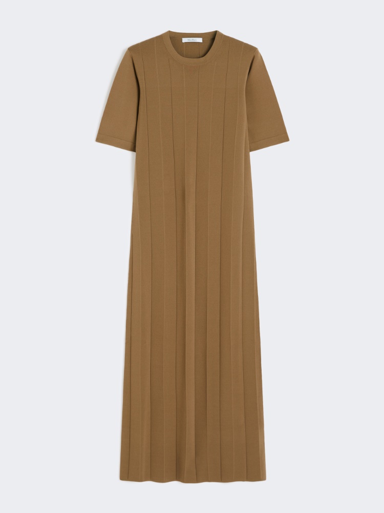 오라포 비스코스 드레스 - HAZELNUT BROWN - Max Mara