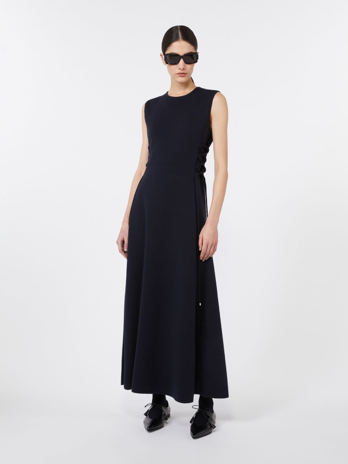 Sleeveless wool dress - ULTRAMARINE - Max Mara - 9