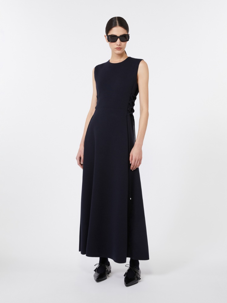 Wełniana sukienka bez rękawów - ULTRAMARYNA - Max Mara - 2