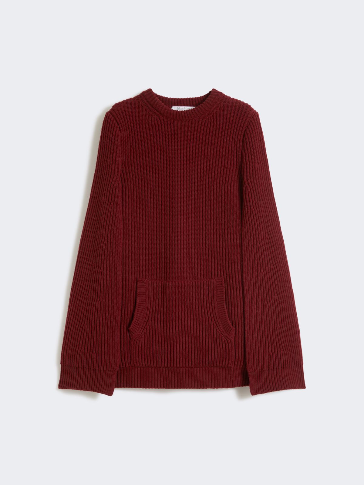 Wool and cashmere cape dress - RASPBERRY - Max Mara - 11
