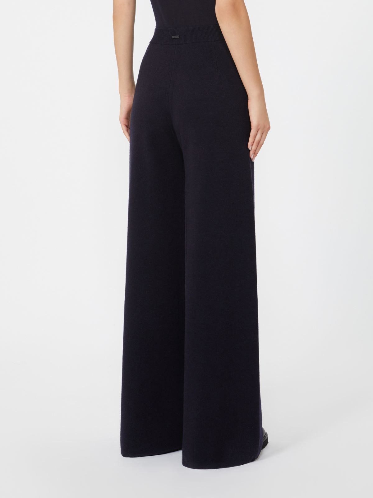 Wool and cashmere trousers - ULTRAMARINE - Max Mara - 3