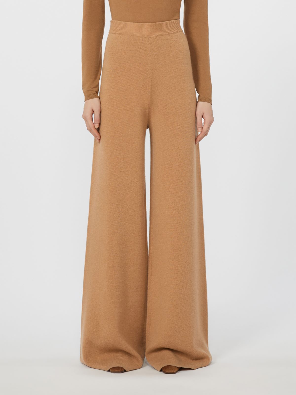 Pantalone in lana e cachemire - CAMMELLO - Max Mara - 2