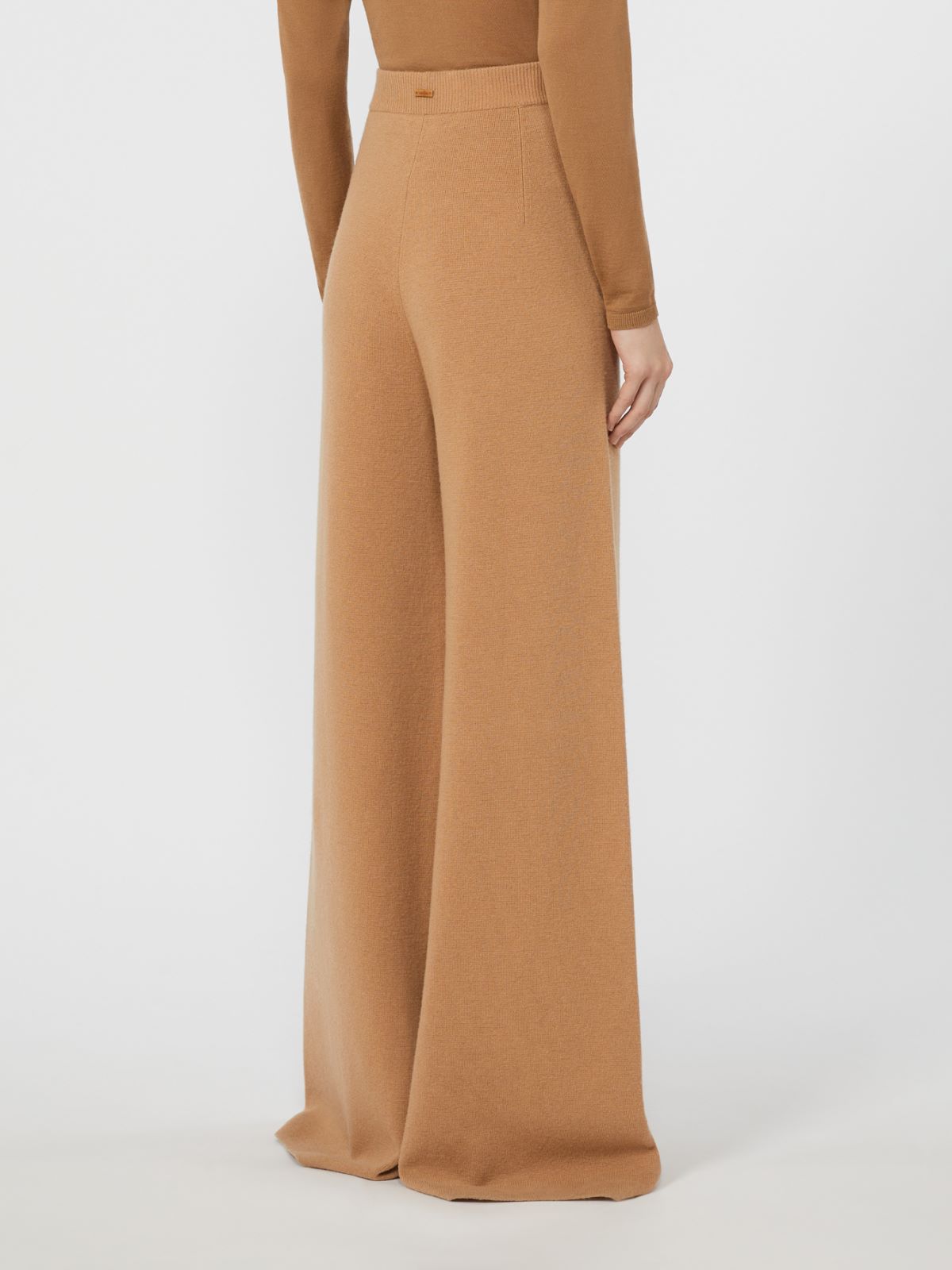 Pantalone in lana e cachemire - CAMMELLO - Max Mara - 3