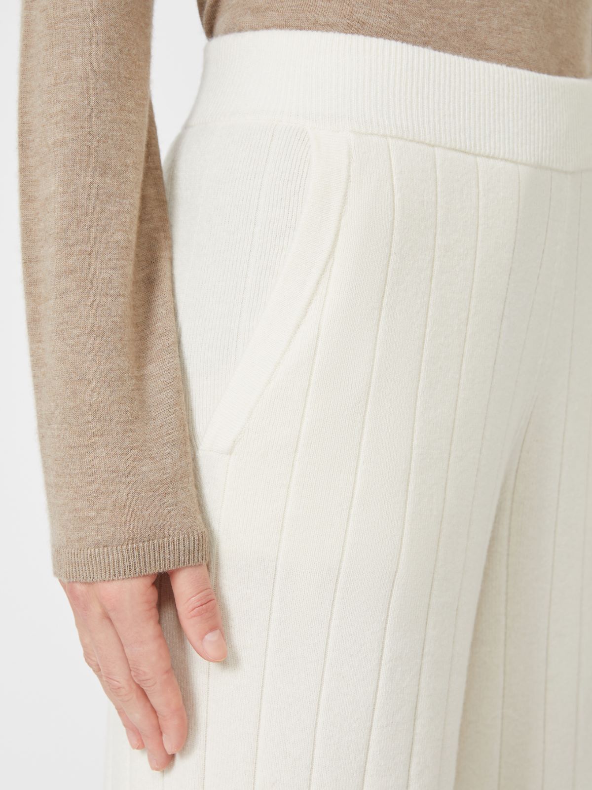 Jogginghose aus Kaschmir - WEISS - Max Mara - 4
