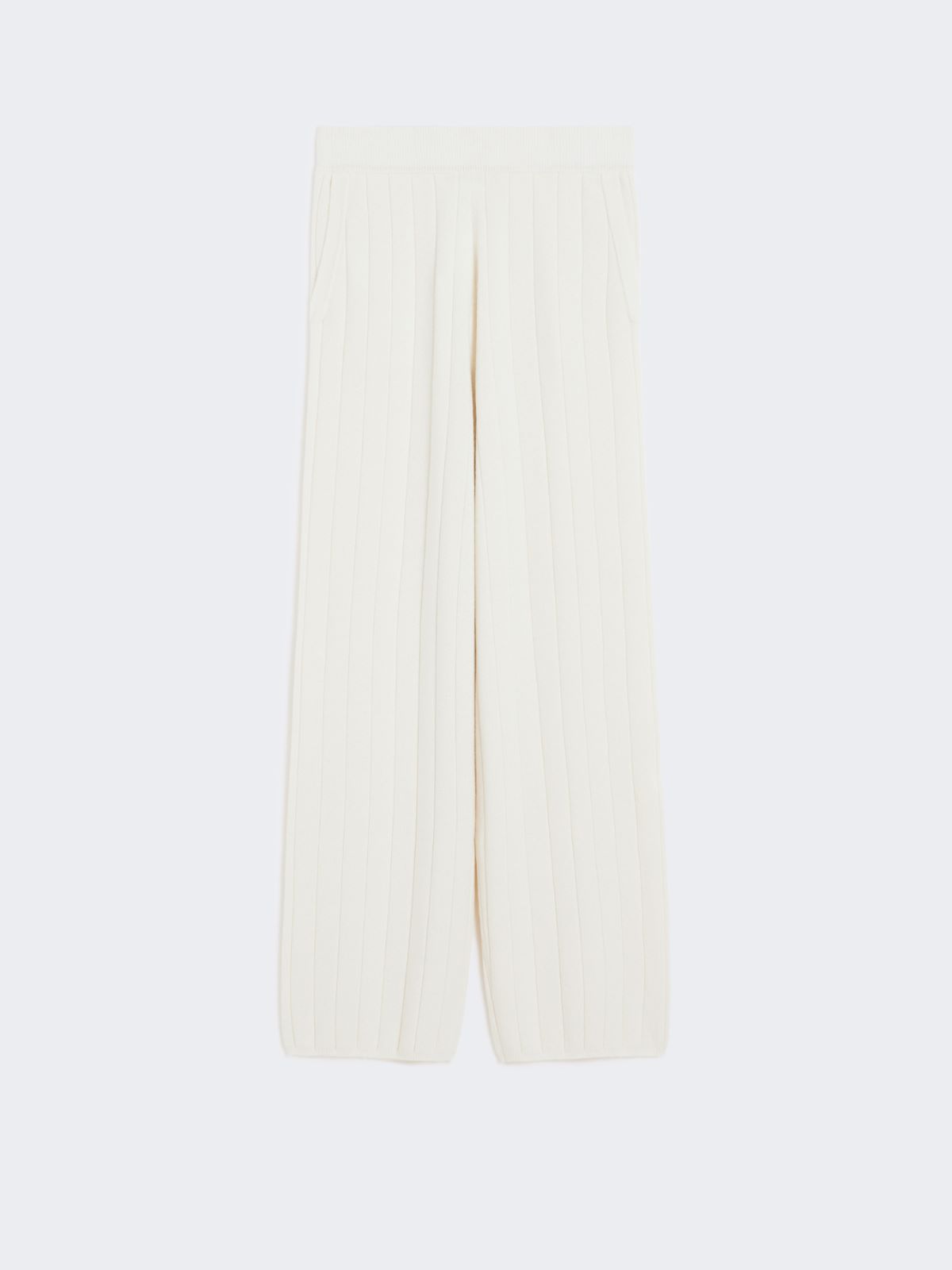 Cashmere jogging trousers - WHITE - Max Mara - 9