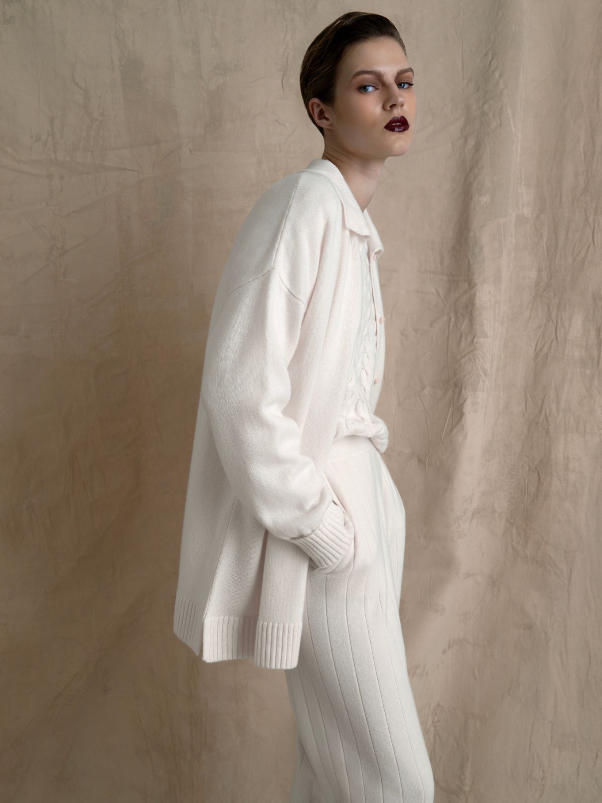 Jogginghose aus Kaschmir - WEISS - Max Mara