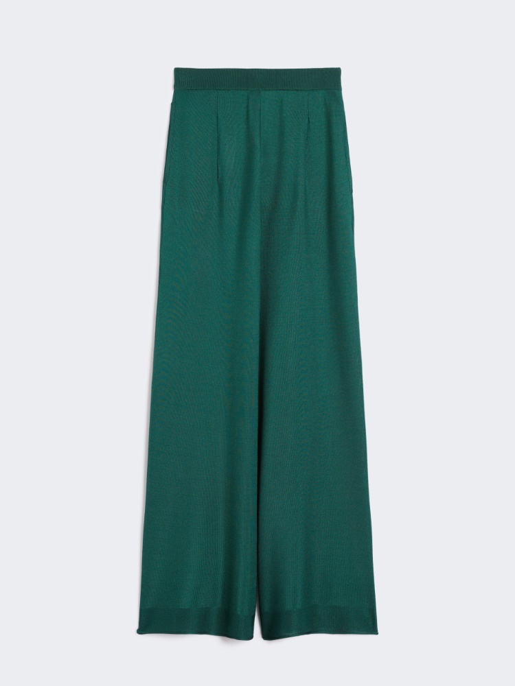 MaxMara ゴルドン ビスコースニットパンツ♪ 1336035806004-w-