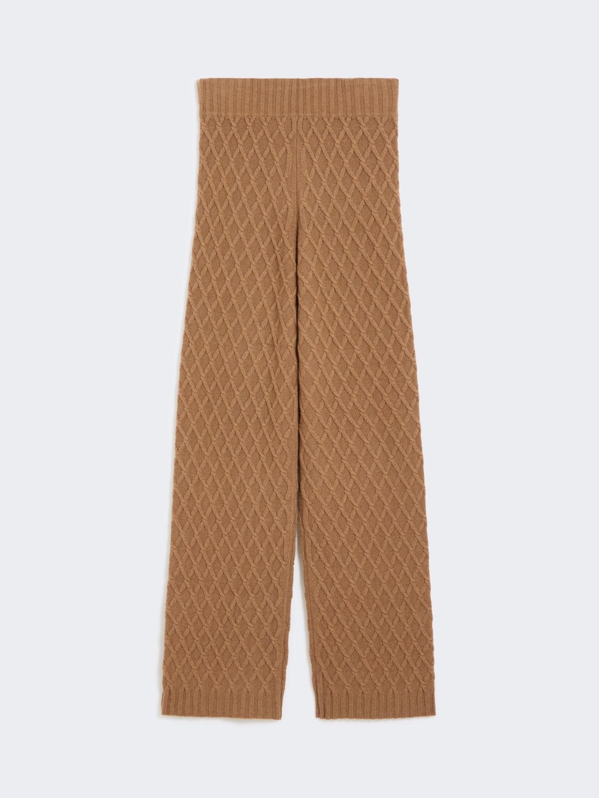 Long, camel-yarn trousers - CAMEL - Max Mara - 8