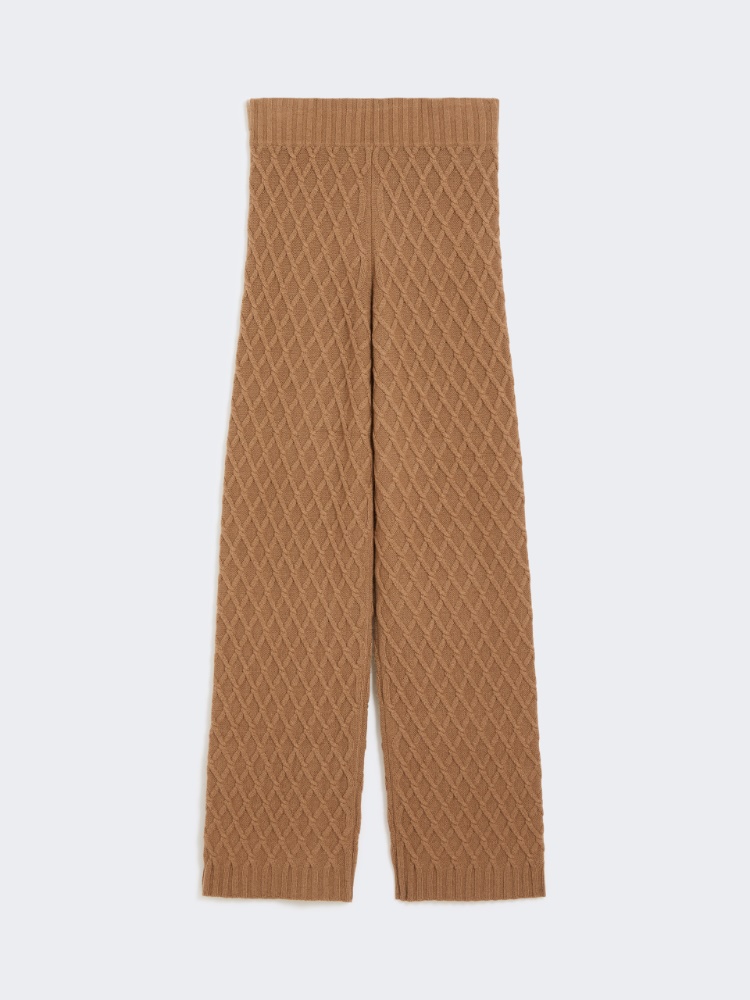Lange Hose aus Kamelhaargewebe - KAMEL - Max Mara