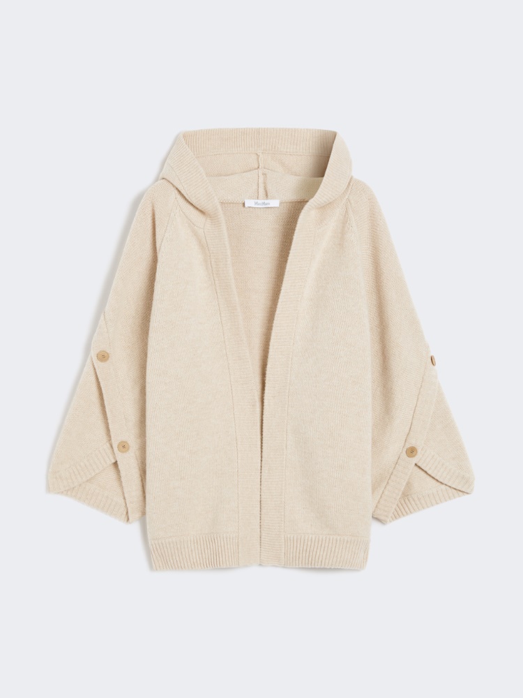 Wool and cashmere cardigan - SAND - Max Mara