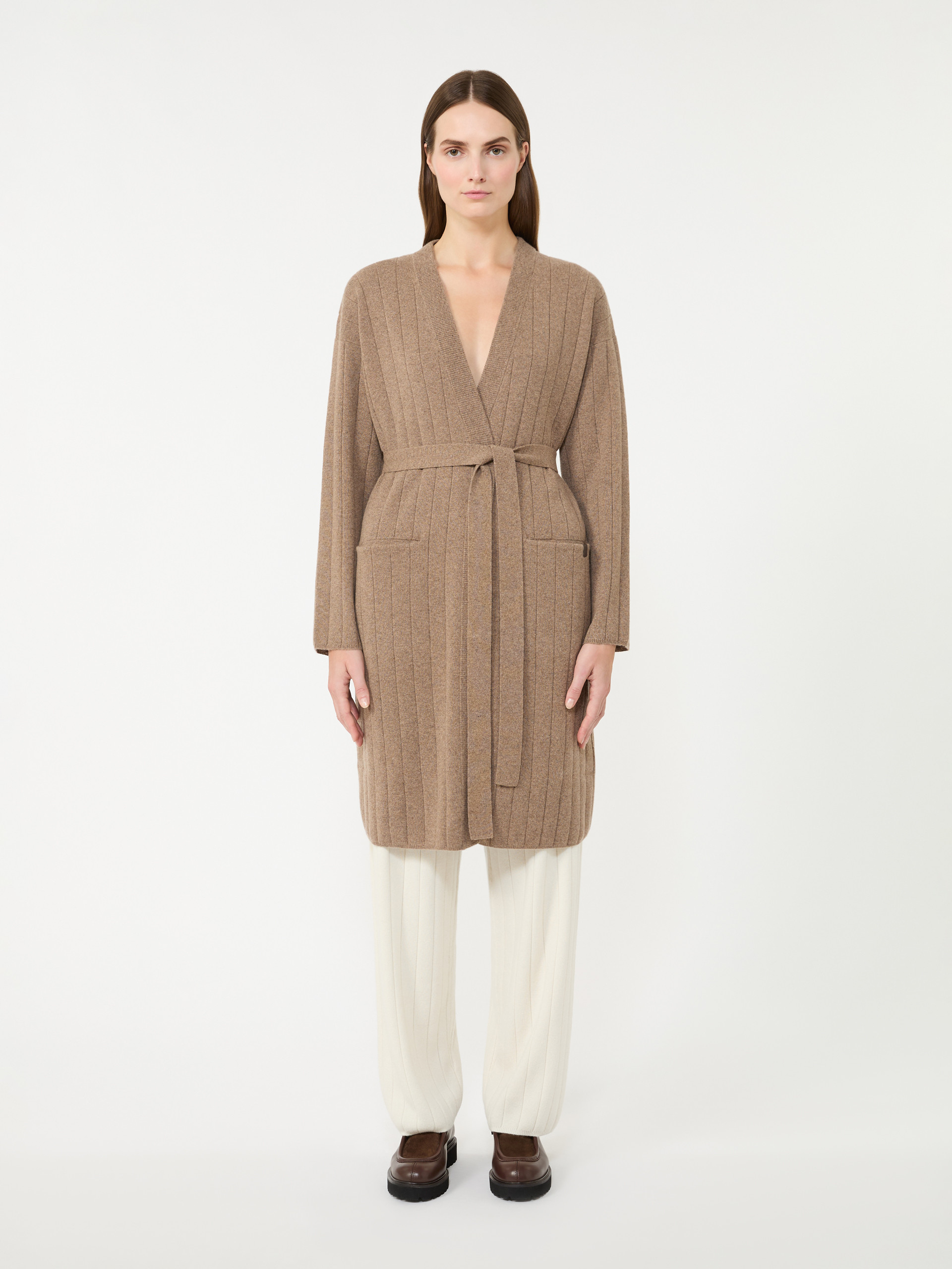 주스토 캐시미어 가디건 - CAMEL - Max Mara - 2