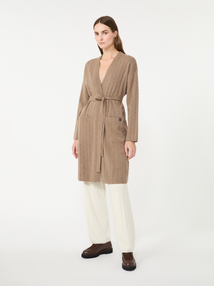 주스토 캐시미어 가디건 - CAMEL - Max Mara