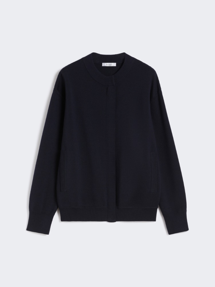 現行♡裏地総ロゴ♡マックスマーラ 白タグ ツイート テーラードジャケット 40 Max Mara - マックスマーラ MAX MARA コート NUEVO テディベア