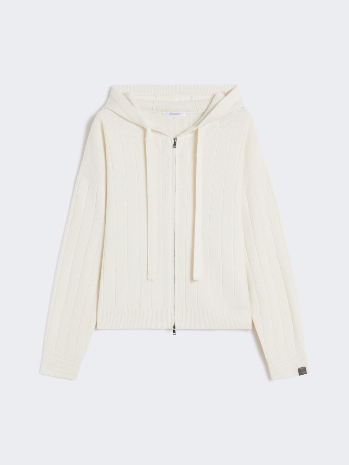 Cashmere yarn cardigan - WHITE - Max Mara - 8