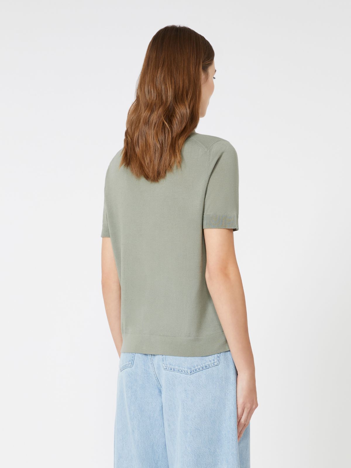 로마냐 버진울 가디건 - SAGE GREEN - Max Mara - 3