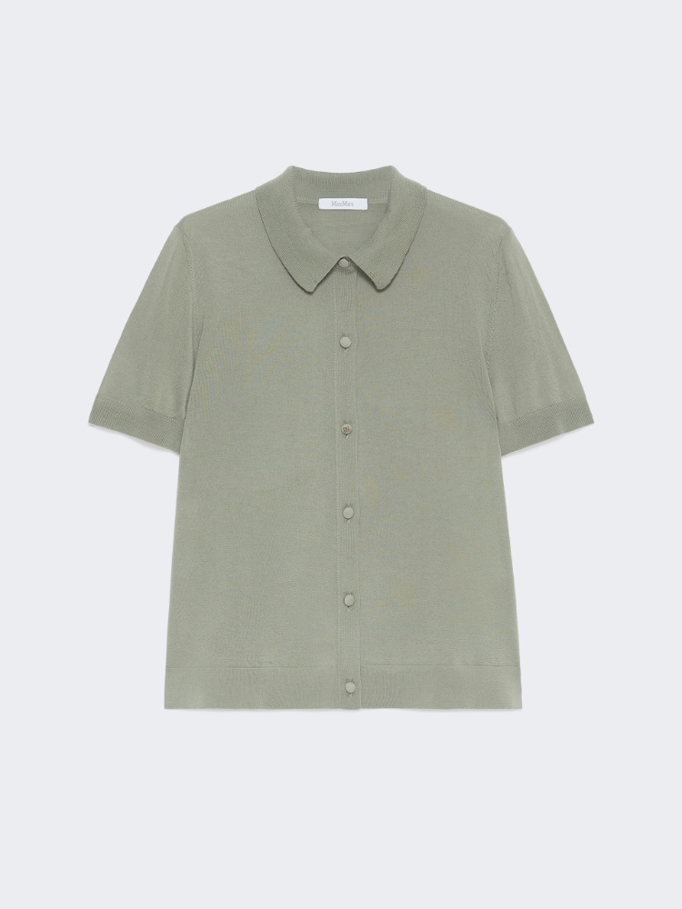 로마냐 버진울 가디건 - SAGE GREEN - Max Mara