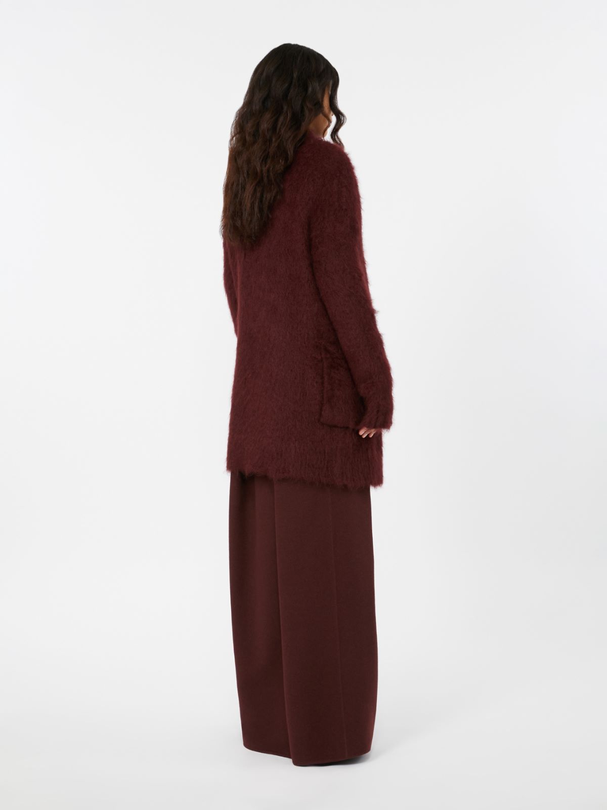 Cardigan en fil de mohair - CERISE - Max Mara - 3