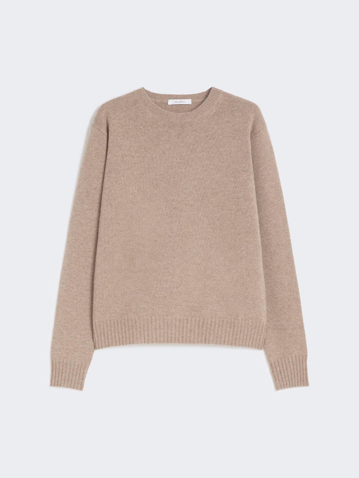 Cashmere crew-neck jumper - CAMEL - Max Mara - 8