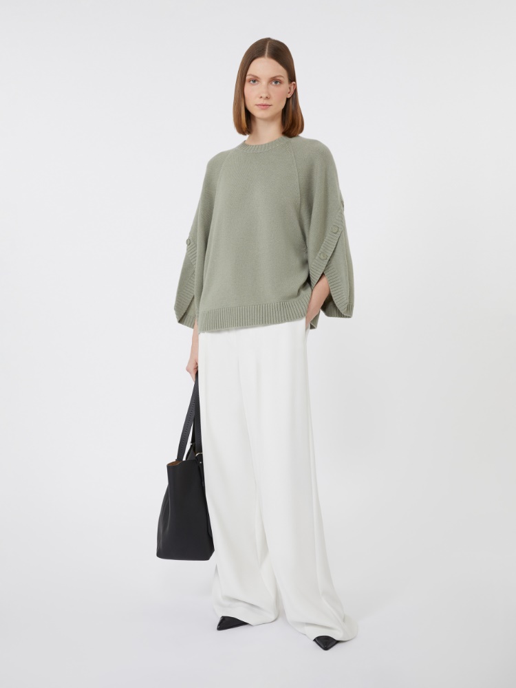 앰펙스 울 스웨터 - SAGE GREEN - Max Mara