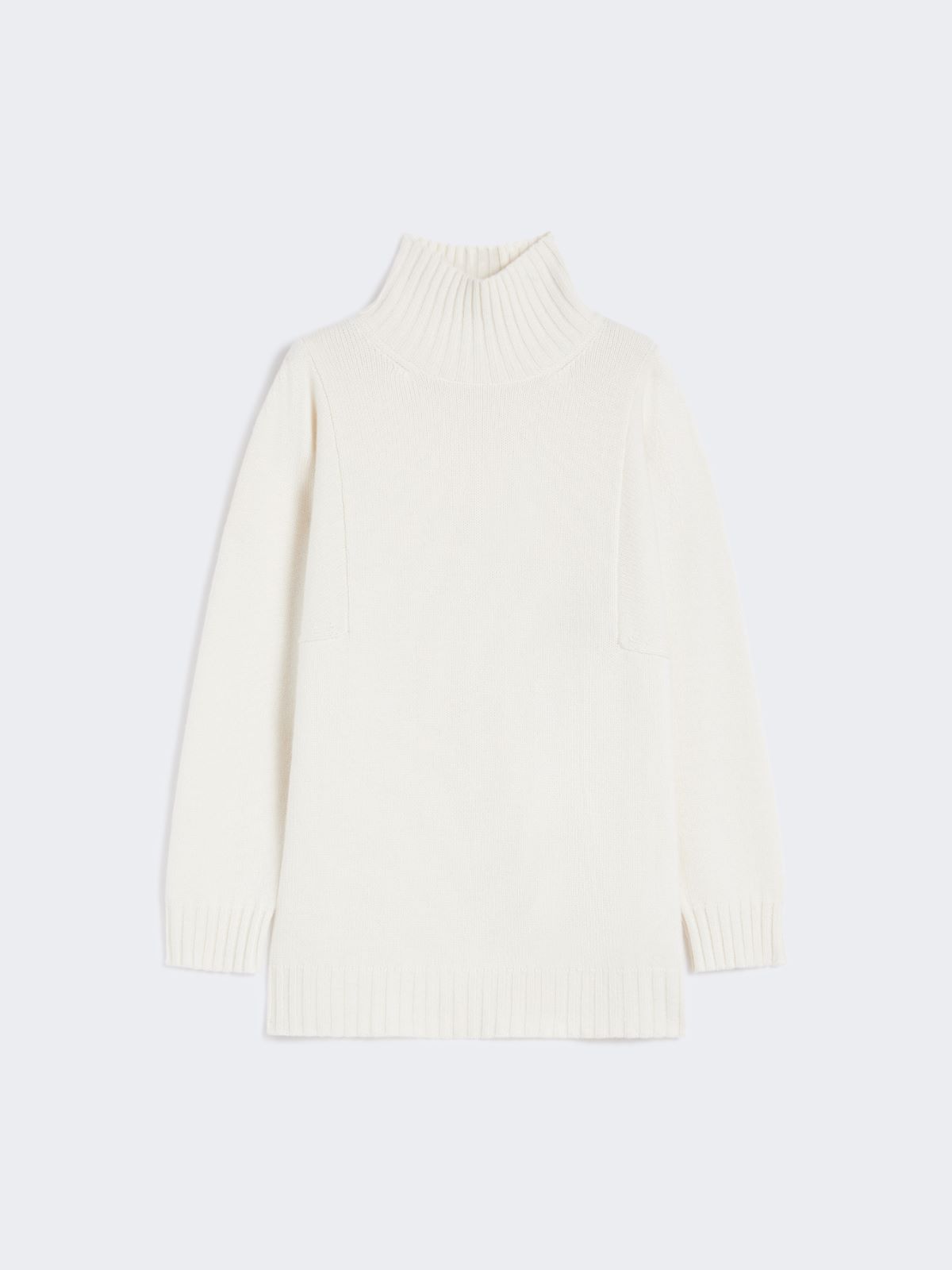 Oversized cashmere turtleneck - WHITE - Max Mara - 8