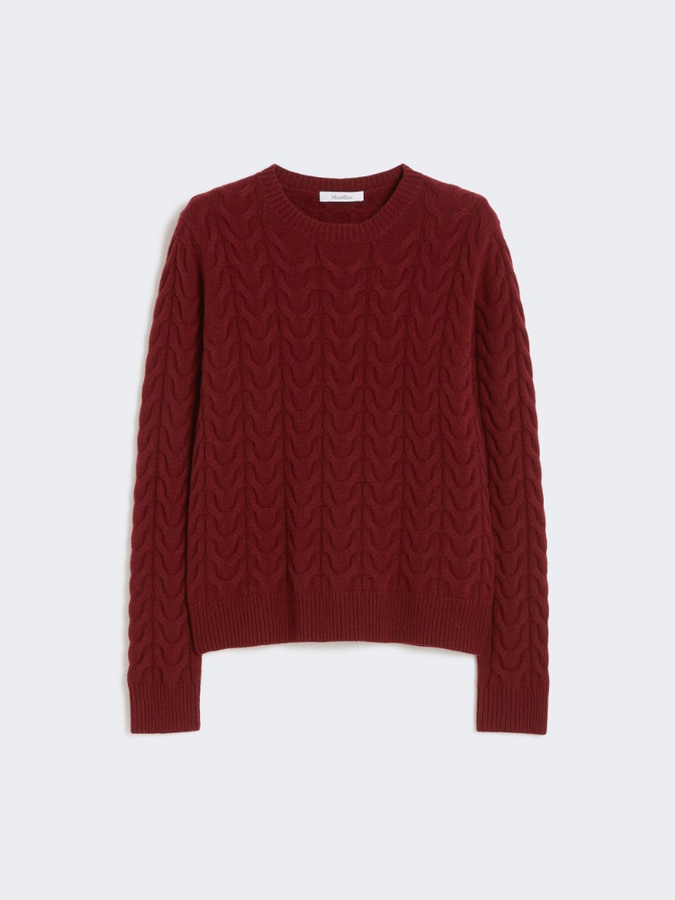 Schmal geschnittener Pullover aus Kaschmir - HIMBEERE - Max Mara