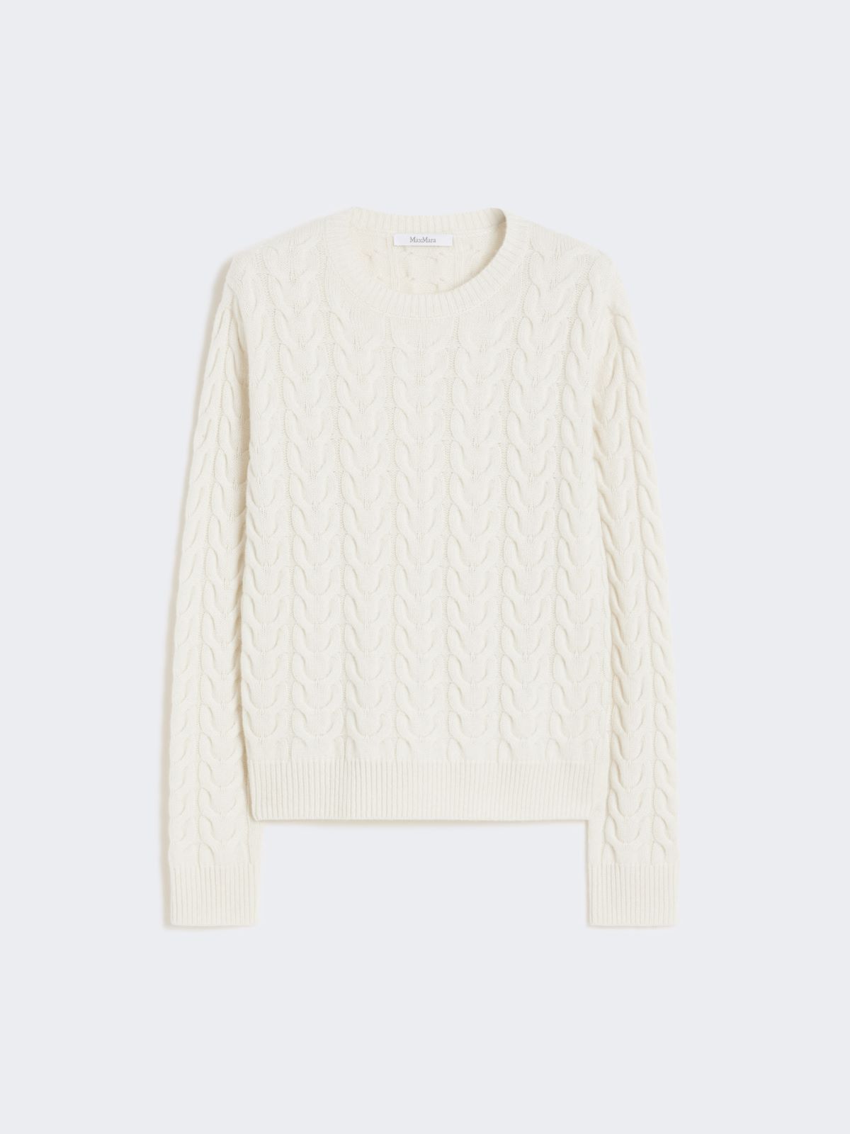 Pull-over slim en cachemire - BLANC - Max Mara - 9