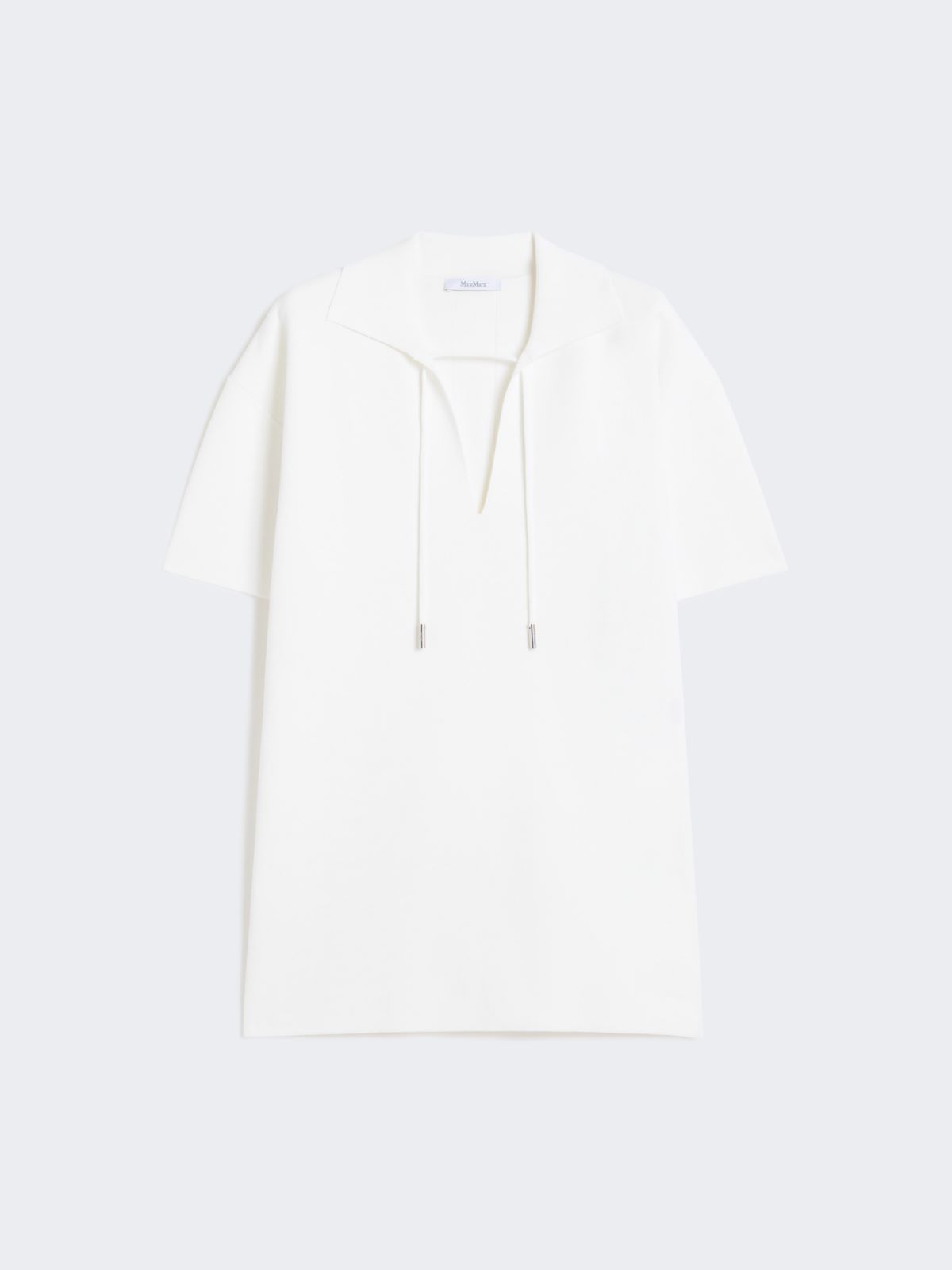 Bluse aus Viskosekreppgewebe - WEISS - Max Mara - 9