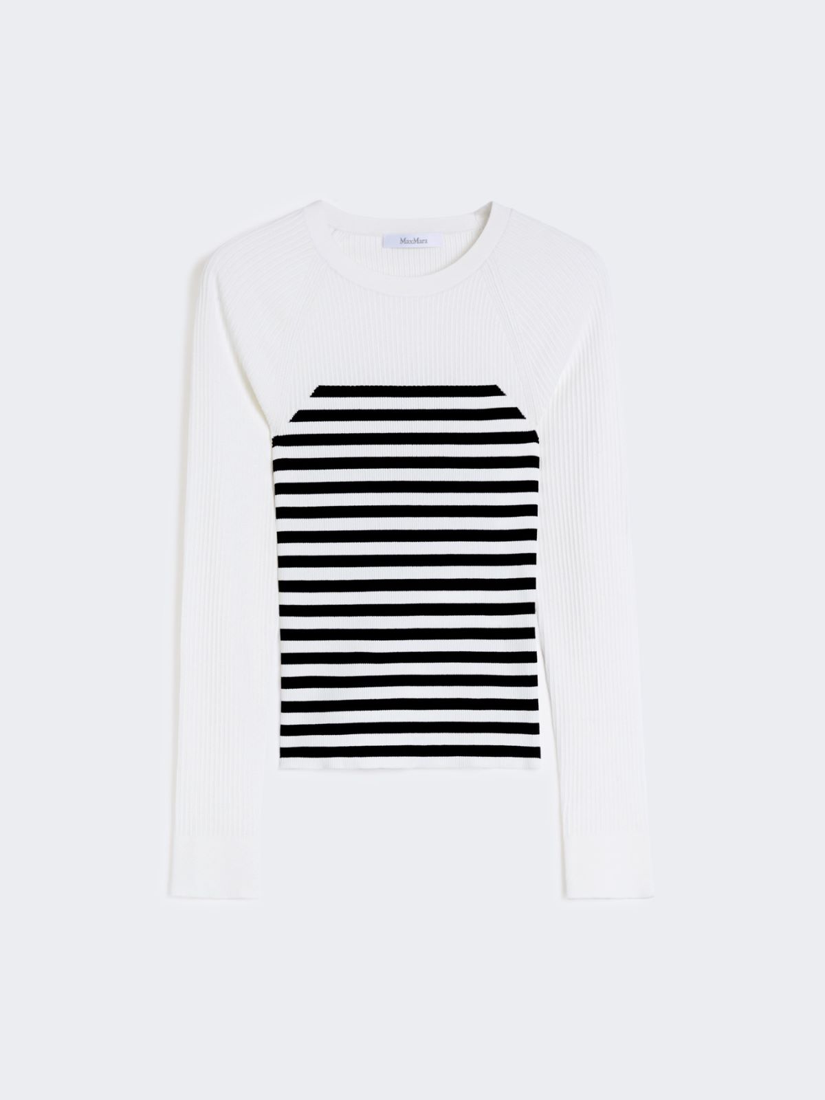 Pullover aus technischer Viskose - WEISS - Max Mara - 8