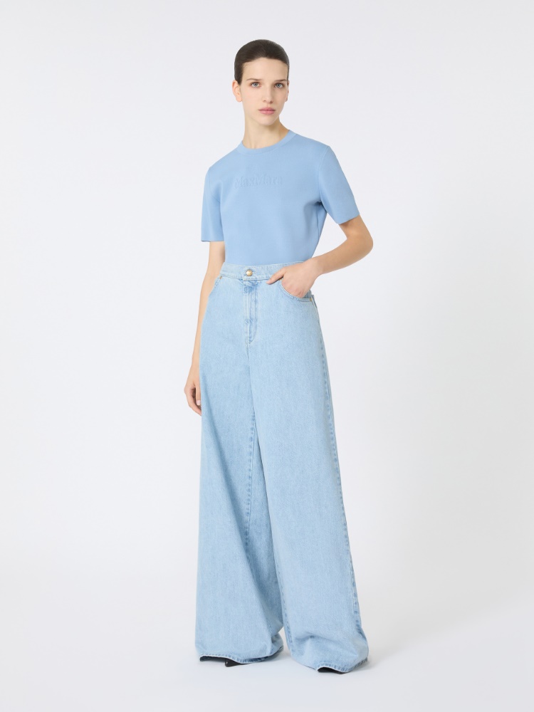 아델리오 비스코스 스웨터 - LIGHT BLUE - Max Mara