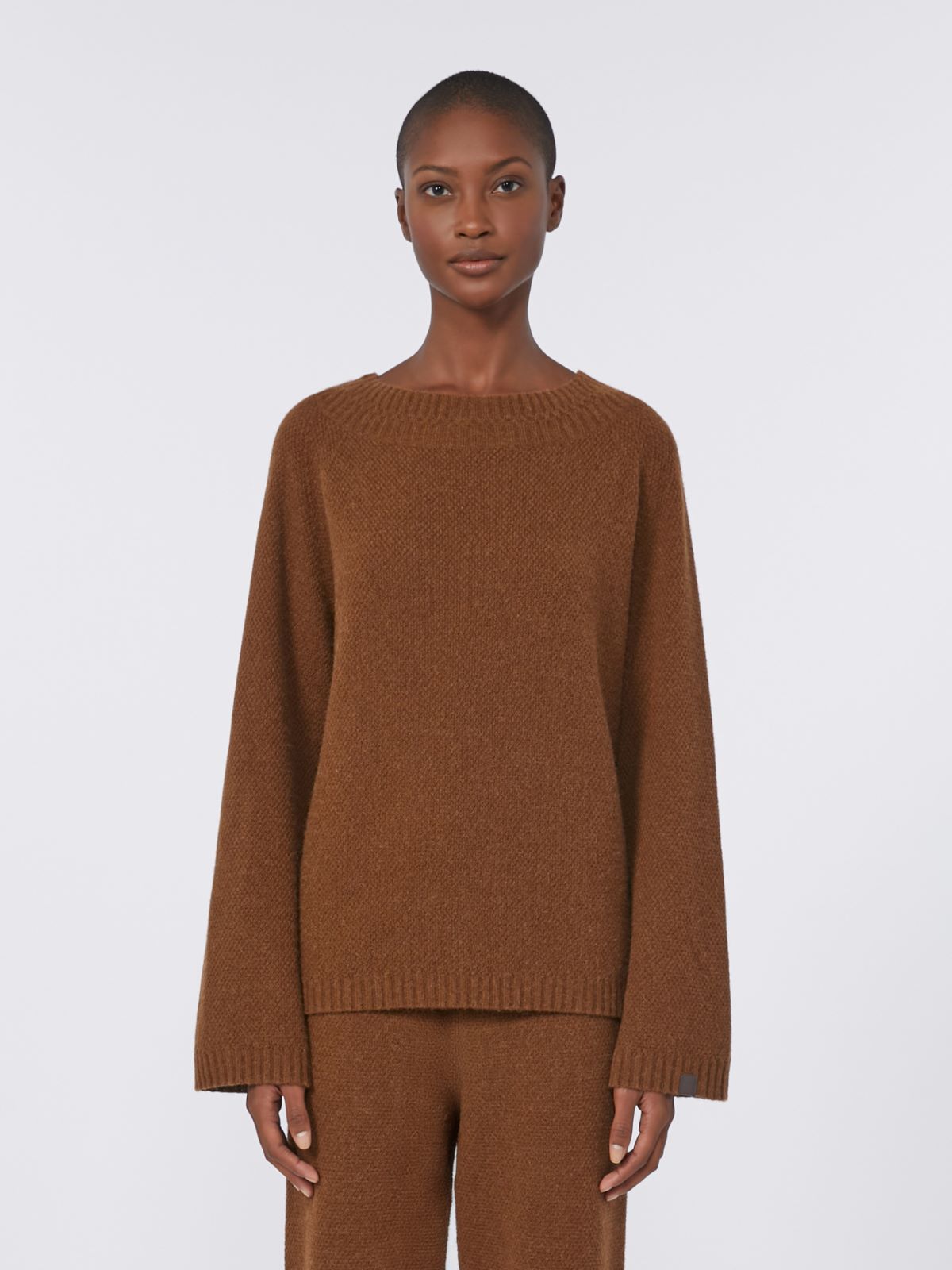 Camel yarn sweater - TOBACCO - Max Mara - 2