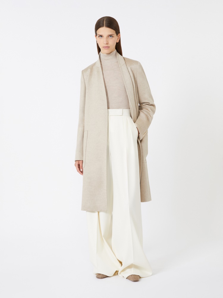 Cashmere yarn turtleneck - BEIGE - Max Mara