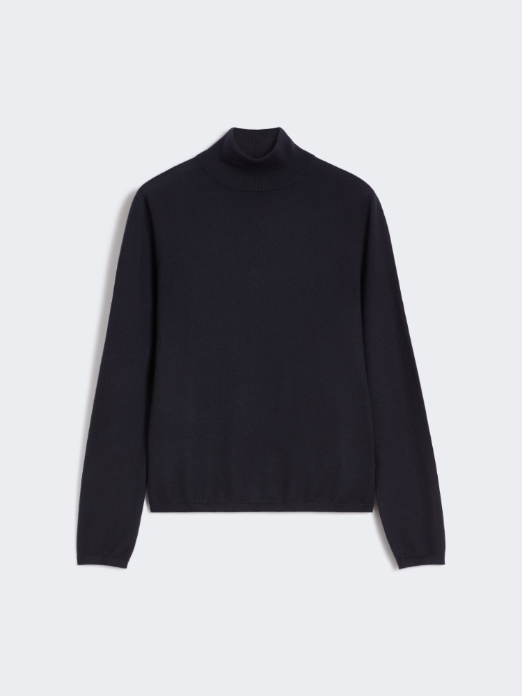 Cashmere yarn turtleneck - ULTRAMARINE - Max Mara