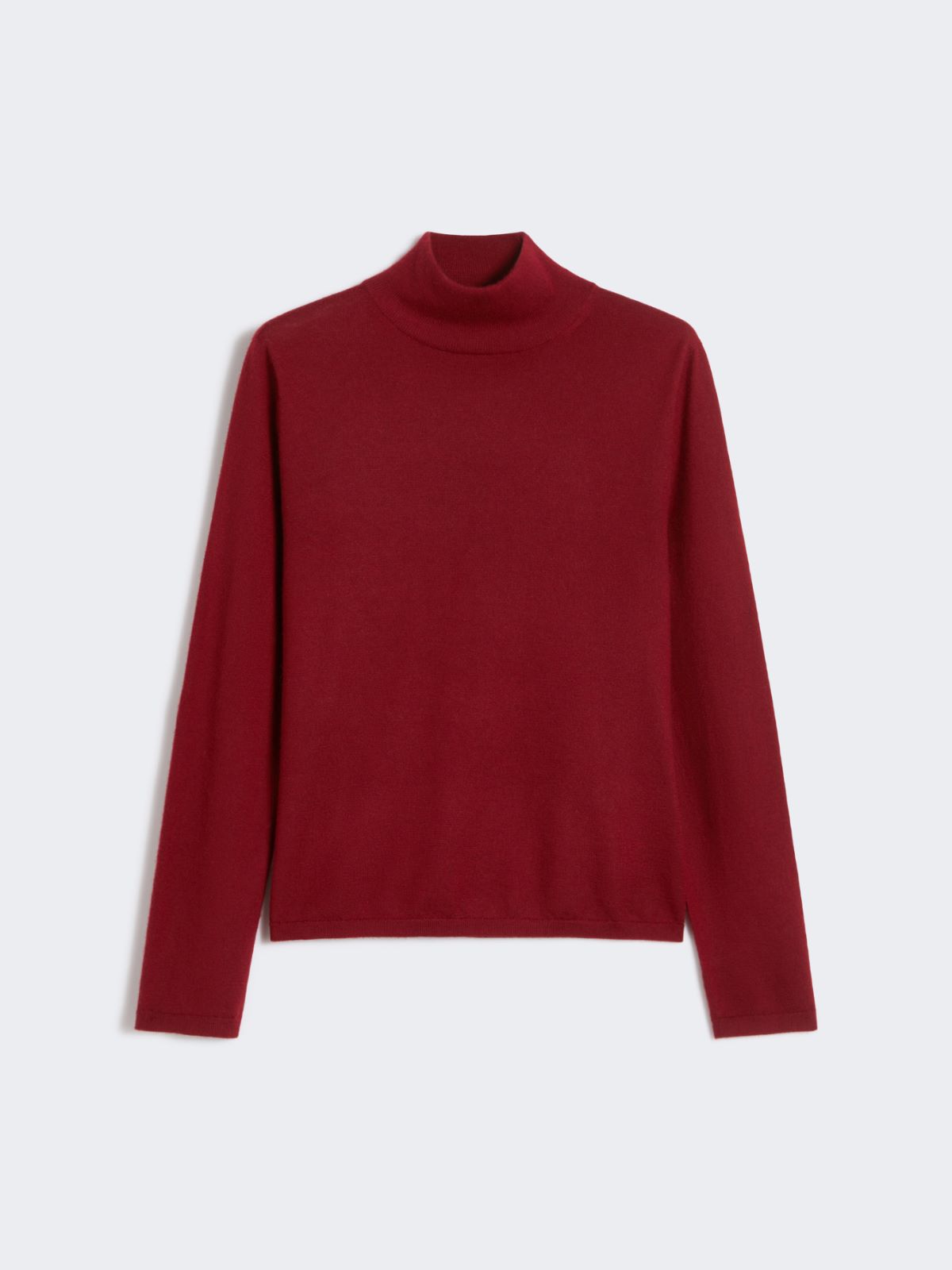 Cashmere yarn turtleneck - RASPBERRY - Max Mara - 9
