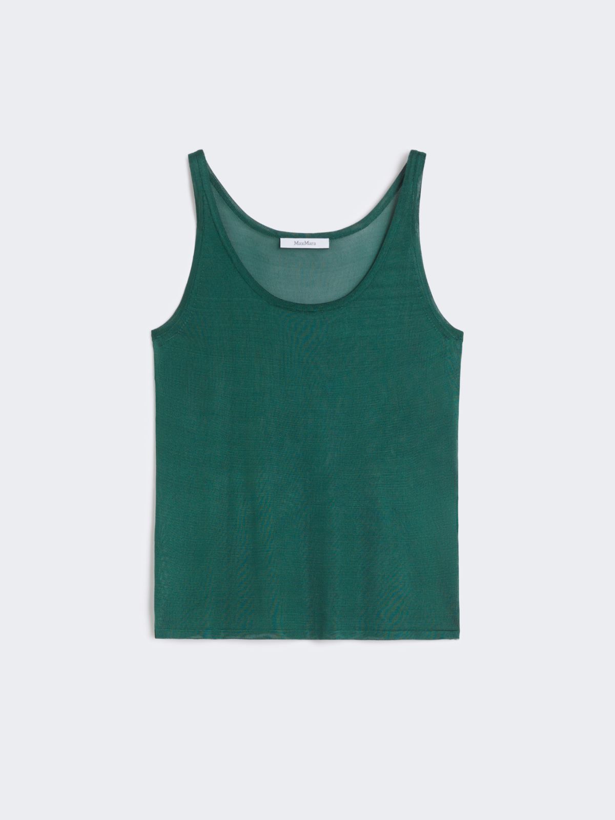 Viscose yarn top - EMERALD - Max Mara - 8