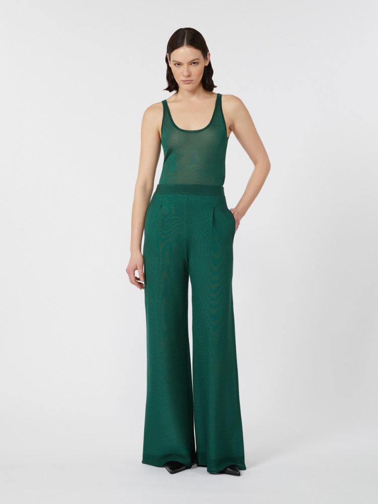 Viscose yarn top + EMERALD - Max Mara