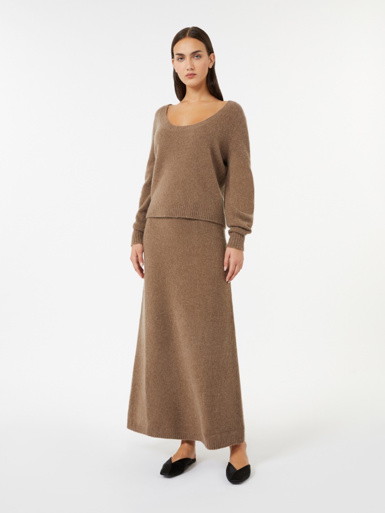 Stretch cashmere yarn sweater - TURTLEDOVE - Max Mara