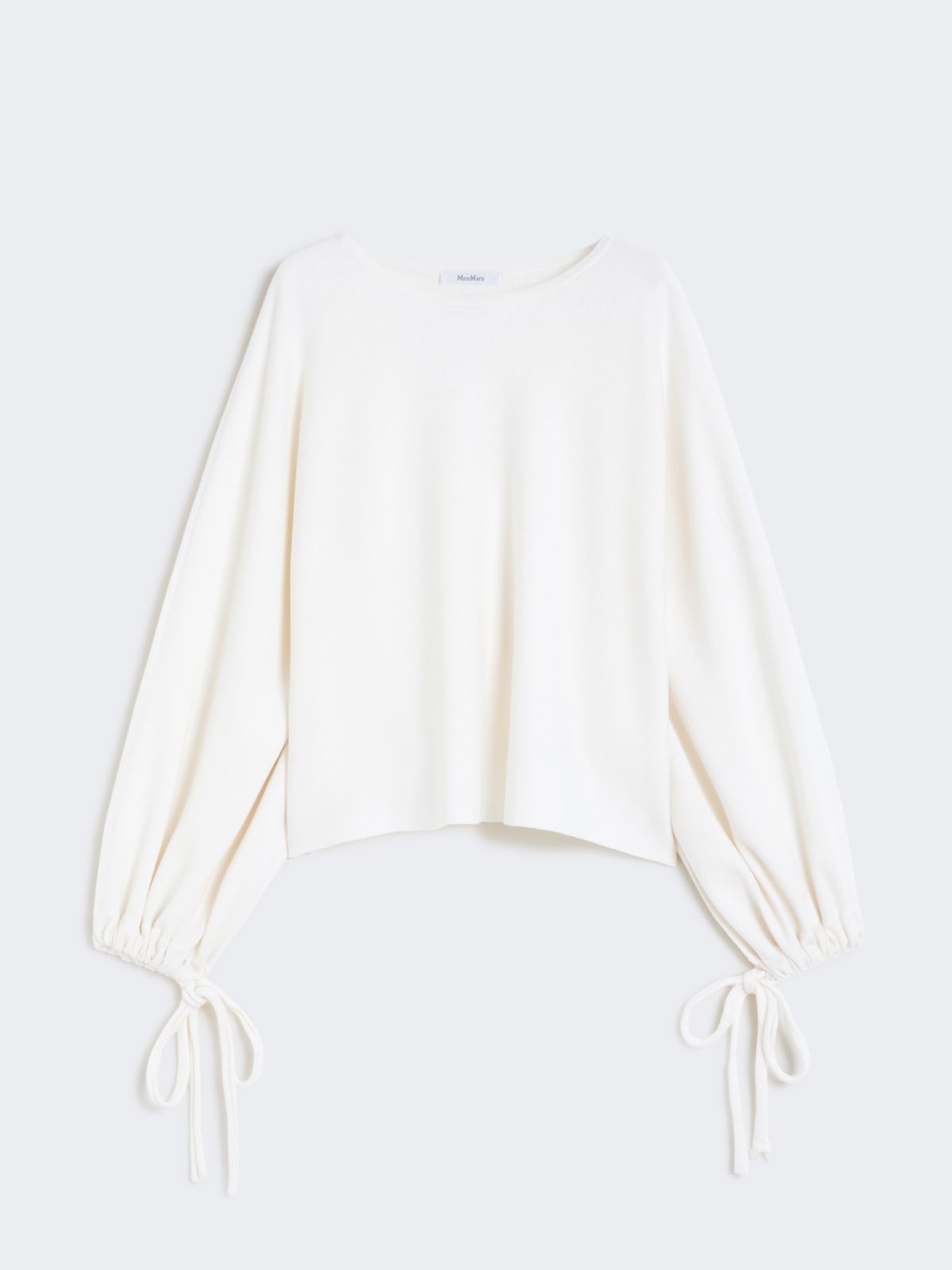 Fine wool yarn sweater - WHITE - Max Mara - 8