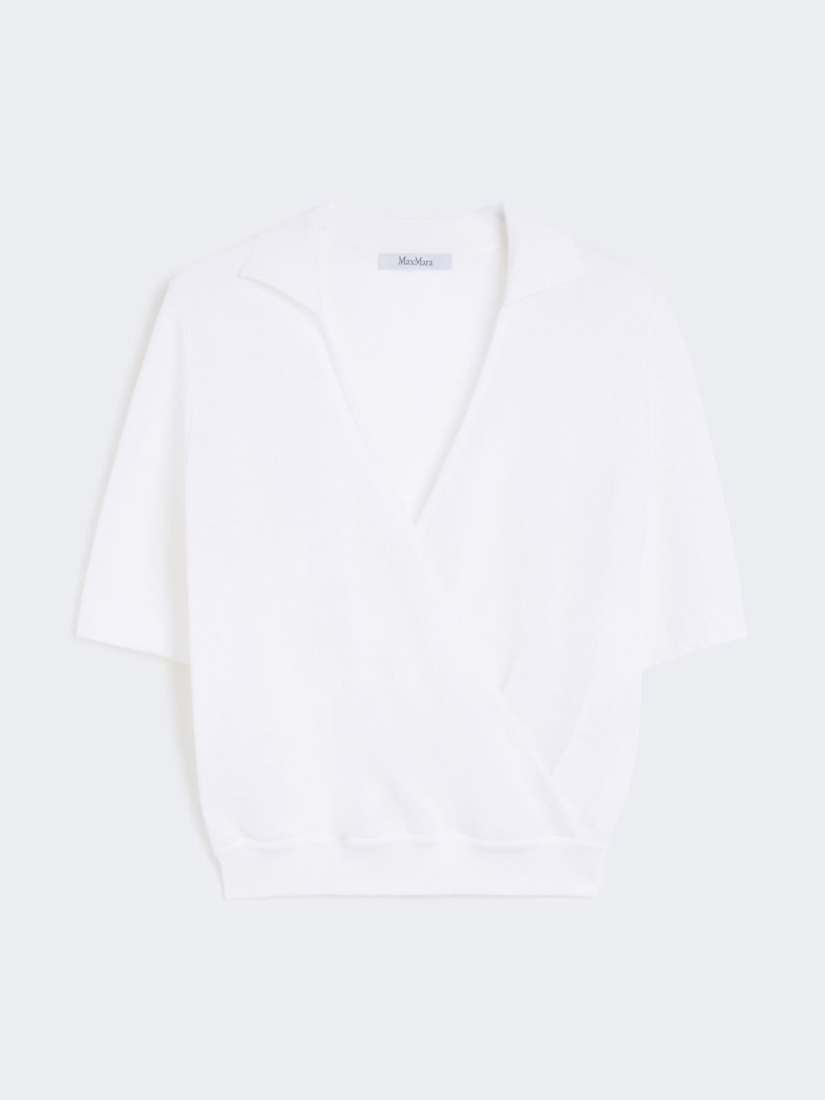 Pullover aus Baumwollmischgewebe - WEISS - Max Mara - 8