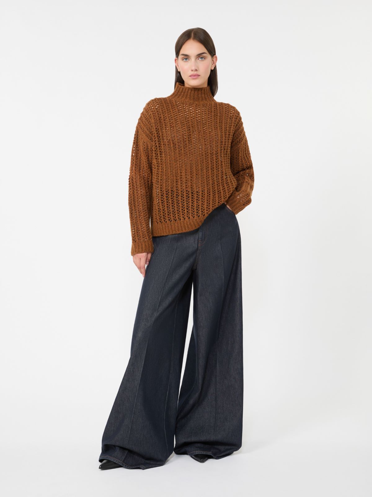 콸랴 울 스웨터 - TOBACCO - Max Mara