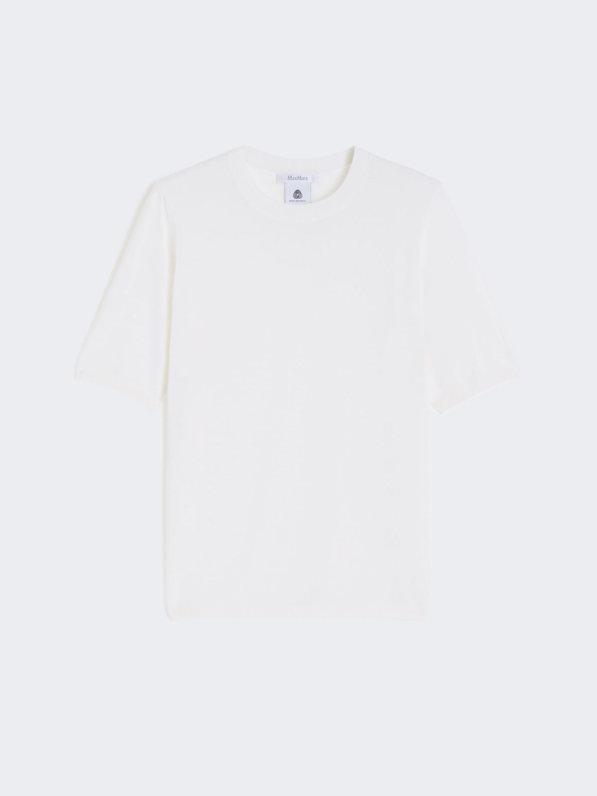 Basic wool sweater - WHITE - Max Mara - 8