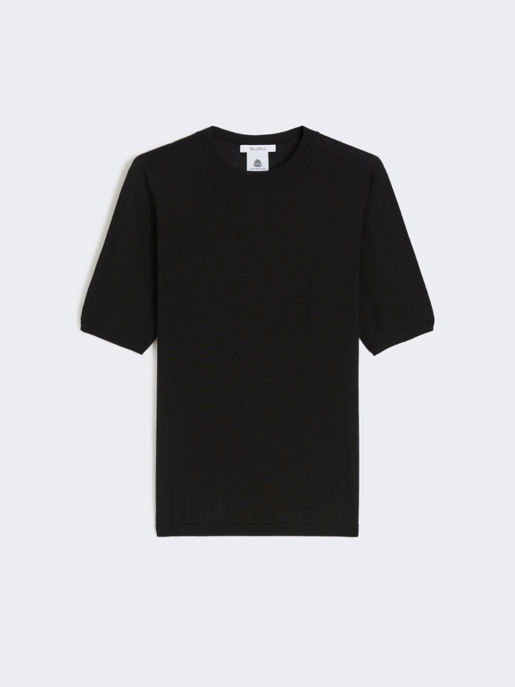 Basic wool sweater - BLACK - Max Mara