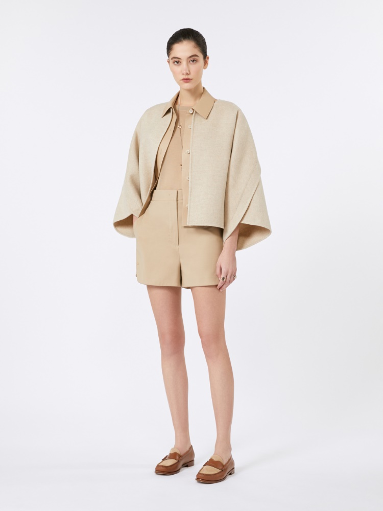 Basic-Pullover aus Wolle + SAND - Max Mara