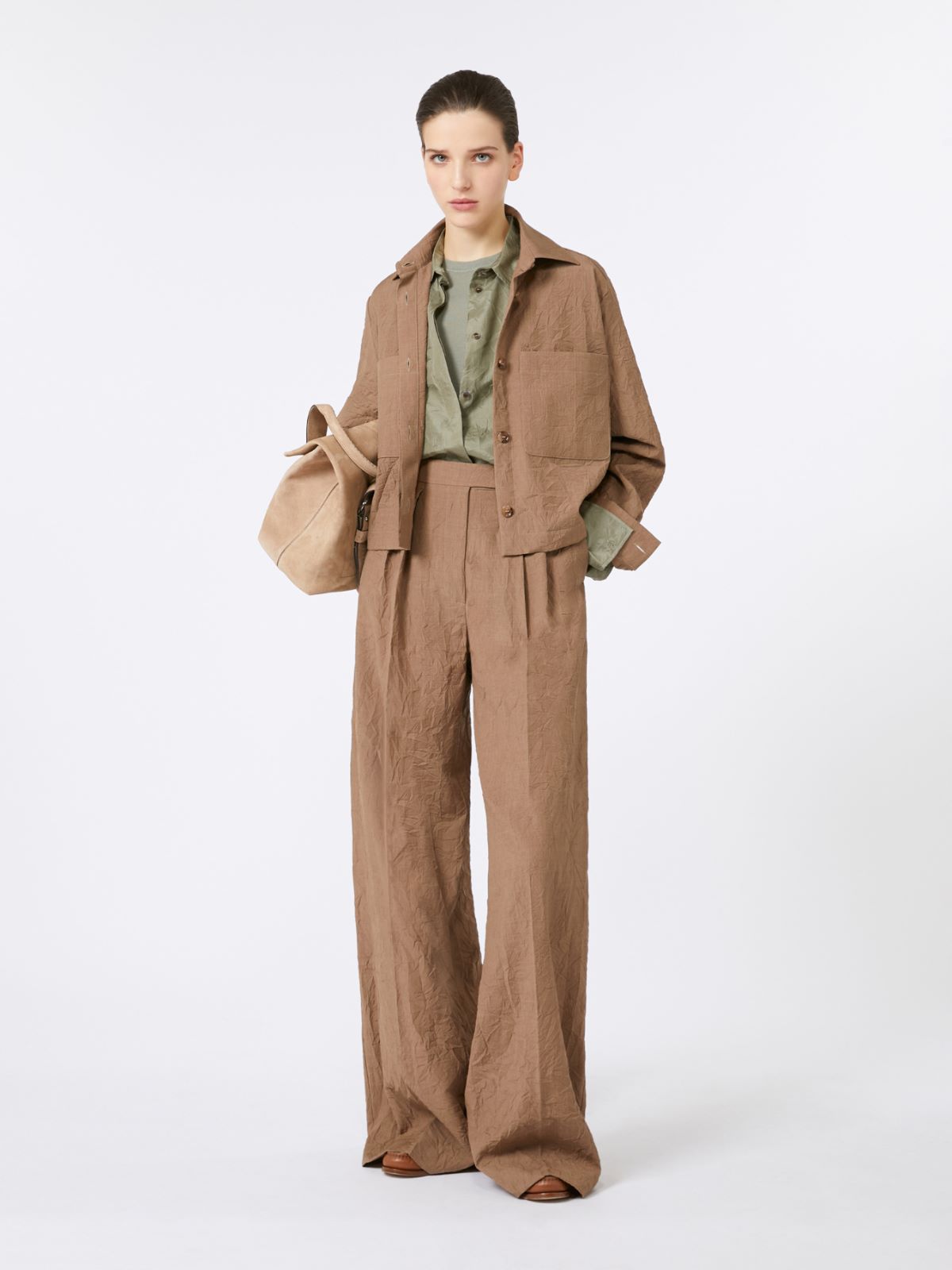 Basic wool sweater - SAGE GREEN - Max Mara