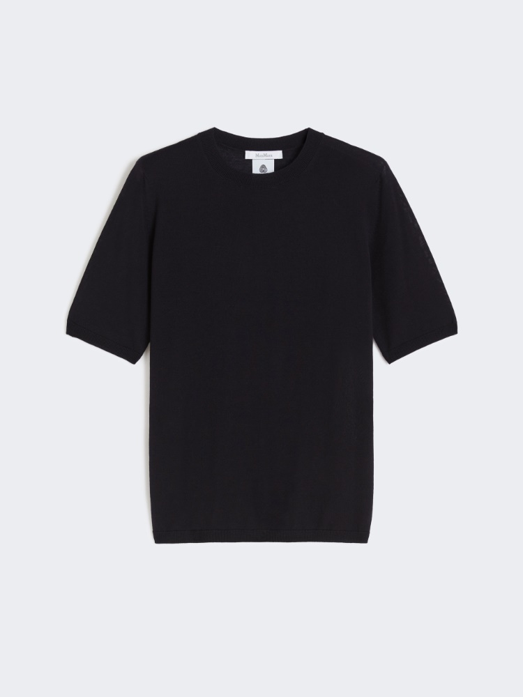 Basic wool sweater - NAVY - Max Mara