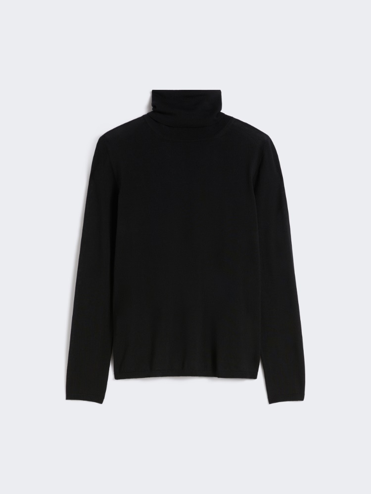 Wool knit turtleneck jumper - ULTRAMARINE - Max Mara