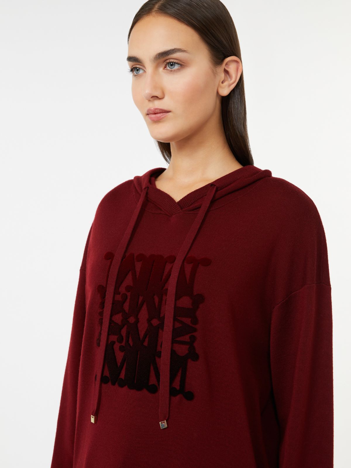 타데오 버진울 스웨터 - RASPBERRY - Max Mara - 5