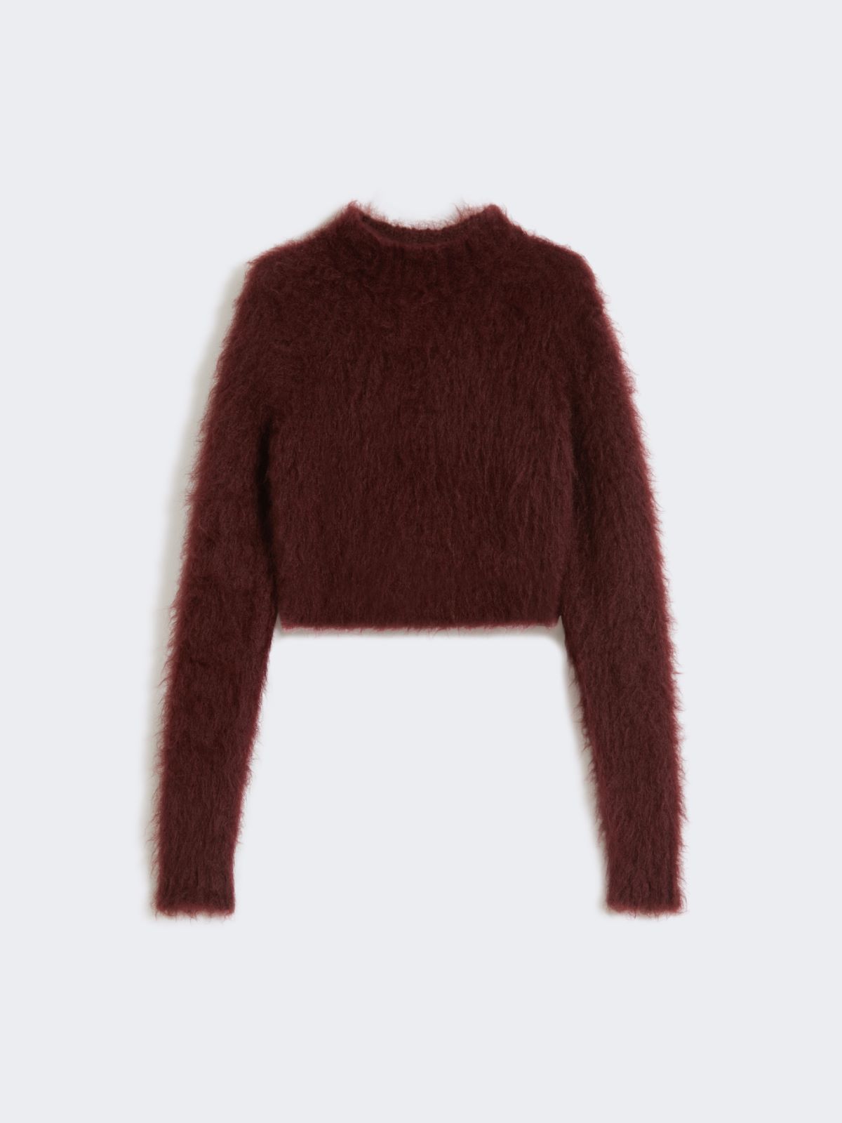 Mohair knit jumper - CHERRY - Max Mara - 9