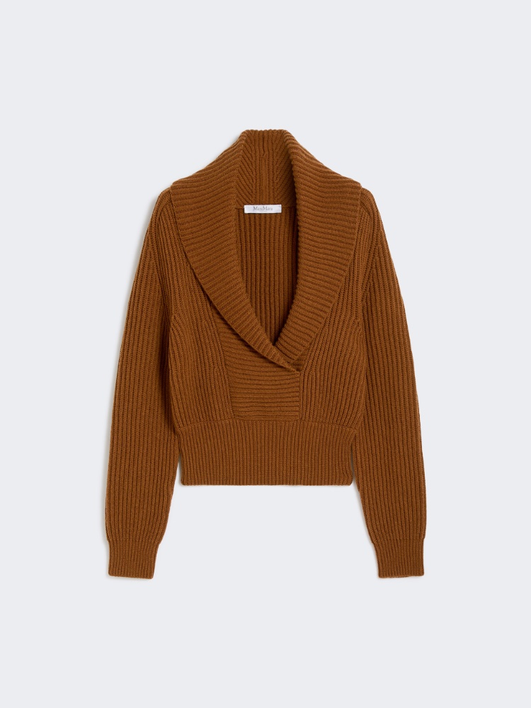 Oversize-Pullover aus Wolle und Kaschmir - TABACK - Max Mara