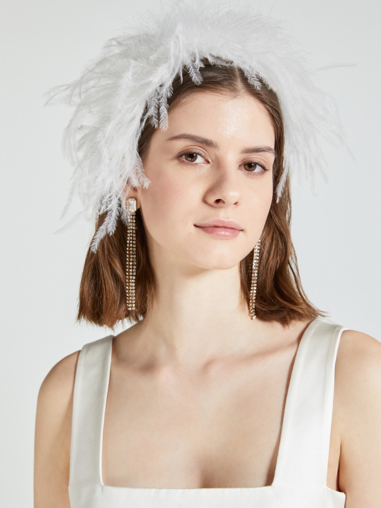 Ceinture en gros-grain - BLANC - Max Mara