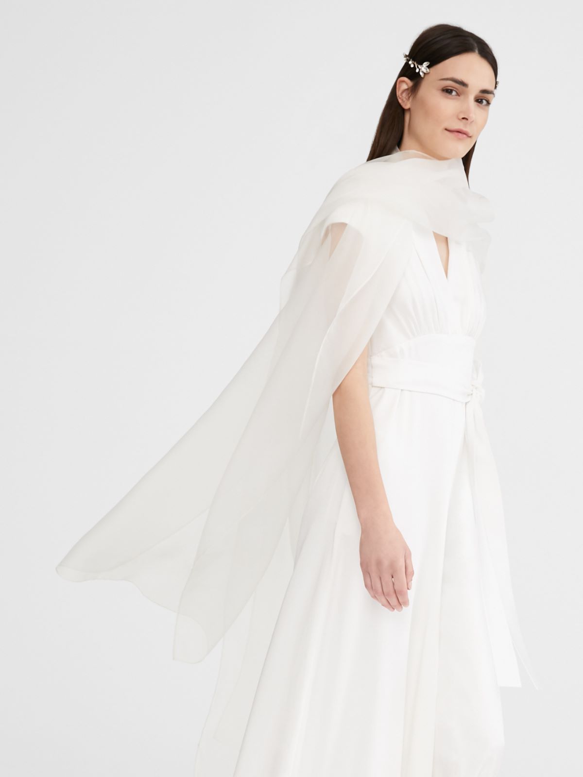 Silk organza shawl - SILK - Max Mara - 9